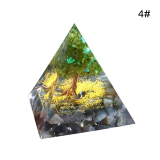 amatista esfera de cristal orgonita pirámide y obsidianos chakra energía piedra orgone (7)