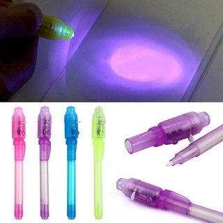 LiveCity Niños Mensaje Secreto Tinta Invisible LED Detector De Luces Bolígrafos (1)