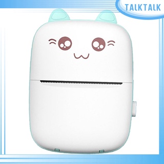 [TalktalK] Mini impresora de bolsillo Bluetooth 200dpi impresora térmica Compatible para diario, organización, notas de estudio, trabajo