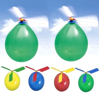Juego de helicópteros alimentados con globos/fiesta de cumpleaños favores suministros/divertido colorido Fly juguetes para interiores o exteriores/Kits de favores educativos y divertidos para fiestas de niños