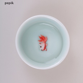 [pepik] taza de té china de porcelana celadon pescado taza de té set tetera cerámica [pepik] (8)