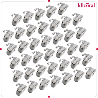 [kllzoral] 40 piezas de ortodoncia Dental Molar Roth 022 tubo bucal para ortodoncia (8)