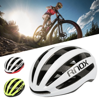 ⏩ Rnox casco de bicicleta de carretera de una sola pieza Unisex profesional casco de bicicleta de montaña ciclismo de carretera casco 1123