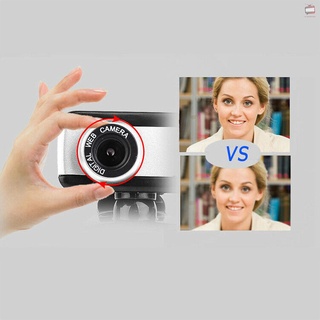 Una cámara Web USB 2.0 480P cámara Web con Clip en cámaras Web Webcams con micrófono para ordenador PC escritorio (7)