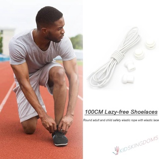 1 par de cordones elásticos para correr deporte zapatillas de deporte adulto niños zapatos cordones