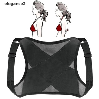 [elegance2] corrector de postura ajustable soporte de red transpirable espalda columna vertebral cinturón [elegance2]