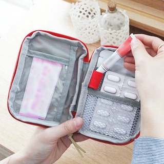 [disponible en inventario] kit médico portátil de viaje kit de medicina kit de medicina botiquín de primeros auxilios kit de medicina pequeña medicina r (4)