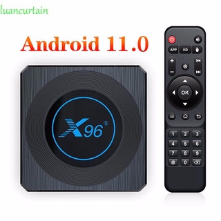 Moonn curtain Dual Wifi Android 11 Receptores De video Tv reproductor Multimedia X96 X4 Smart Tv Box Set Top Box