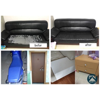 Parche autoadhesivo de cuero para reparación de sofás, reparación de subsidios, tela de cuero, pegatinas de tela de poliuretano, parches (6)
