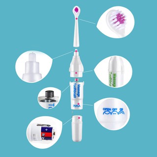 Bds cepillo de dientes eléctrico ultrasónico masaje cepillo de dientes blanqueamiento cepillos (6)