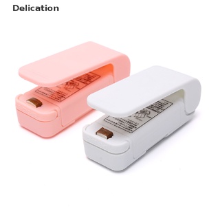 [delicación] Paquete sellador portátil Mini máquina de sellado de alimentos Snack Clip sellador de calor buenas mercancías