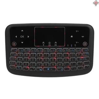 A36 Mini teclado inalámbrico G Color retroiluminado aire ratón Touchpad teclado para Android TV Box Smart TV PC PS3 (3)