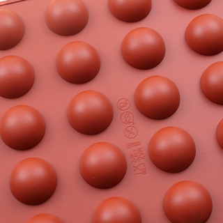 digitalblock 35 cavidades molde de pastel de chocolate de media esfera de silicona diy molde para hornear (9)