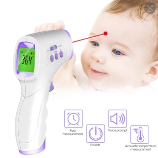 tlms termómetro de la frente del oído mini digital infrarrojo bebé medidor de temperatura instrumento para niños niños y adultos (4)