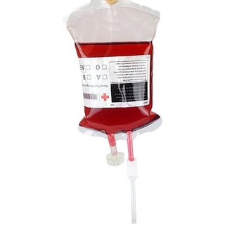 DIY bolsa de sangre reutilizable energía de la sangre bebida bolsa concentrada jugo paquete de energía (1)