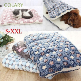 colchoneta gruesa para mascotas/almohadilla de dormir cálida para perro/manta de franela/cojín suave para gatos/multicolor