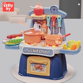 Beichen Mini juego de simulación de cocina para niña y niño/bebé/juguetes de cocina/juguetes de cocina
