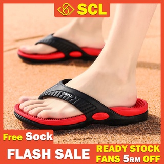 Scl - chanclas para hombre, diseño de plataforma Simple, zapatillas de playa, talla 40-45