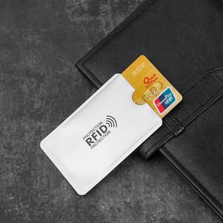 MANU 10Pcs Shield ID Bank Card Case Prevenir El Escaneo Titular De La Tarjeta Protector De Bloqueo Rfid De Aluminio Inteligente Anti Robo Cartera (8)