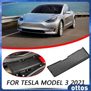 (Otto) Rejilla de admisión de aire para Tesla Model 3 2021 filtro de entrada de aire acondicionado