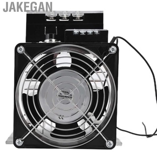 Jakegan 3 Phase Regulators Converter Stepless Adjustment Integrated SCR Voltage Regulator Relay Photoelectric Isolation for Electric Ovens Lighting