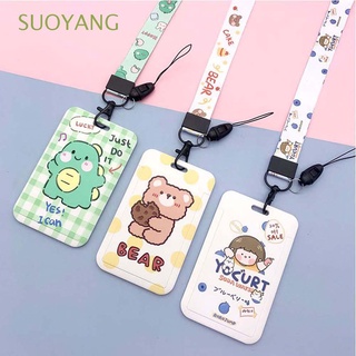 Suoyang Etiquetas De nombre De oficina/suoyang/tarjetas De Crédito/estuche para tarjetas/tarjetero/tarjetero con cuerda Id De insignia