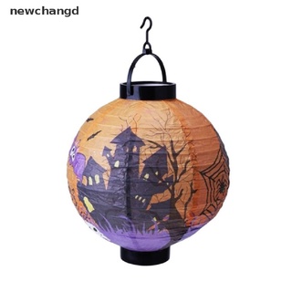 [nuevo] fiesta de halloween linterna de calabaza led cadena de luces led decoración del hogar