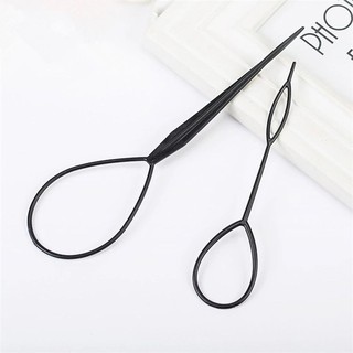 Loop Styling Tool Ponytail Maker Styling Tool Topsy Tail corte de pelo trenza