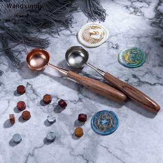 [wangxinmy] retro sello de cera de fundición horno de madera maciza horno olla perlas palos calentador venta caliente