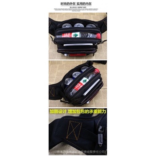 Bolsa de cintura de gran capacidad para hacer bolsa de cintura impermeable (^_-) (7)