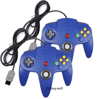 N64 control/Joystick Vers Controlador/Kit Gamepad/control Joystick Gamepad con cable largo para juegos Cl consola Sricos Nintendo 64 pulgadas (1)