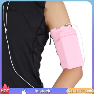 M Multi-función deportiva cartera de muñeca portátil amigable con la piel cremallera bolsillo de secado rápido para correr