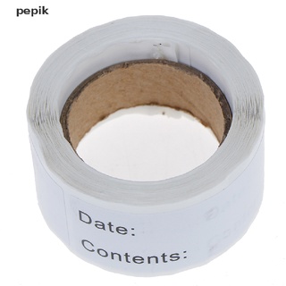[pepik] 125 etiquetas de almacenamiento de alimentos para refrigerador, etiquetas adhesivas [pepik]
