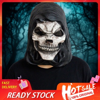 Ar respetuoso del medio ambiente cráneo cubierta cara móvil boca Halloween Cosplay cubierta cara uso seguro para Festival