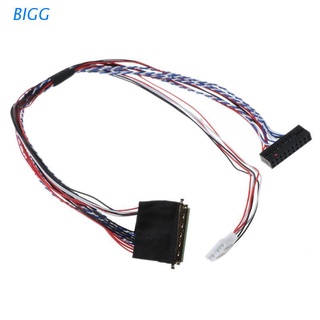 BIGG 40Pin Single 6 Bit LVDS Cable Line Cord for7/8/10.1/11.6/12.5/13.3/14/15.6" LCD/LED Panel Display Screen
