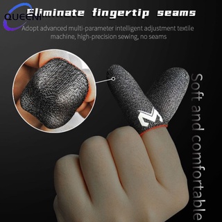 READY STOCK 1 Pair Phone Games Sweat-proof Finger Gloves Thumbs Finger Cover Non-slip Sleeve For PUBG Touch Screen Game Practical Access QUEEN1