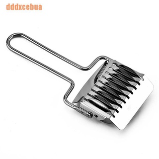 dddxcebua(@) cortador de fideos de cebolla cortador de ajo cilantro cortador de bricolaje herramienta de acero inoxidable