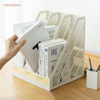teke - organizador de archivos de mesa (2 capas, vertical, organizador de documentos, ideal para organización de escritorio de la escuela)