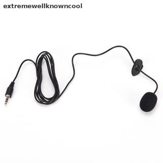 Ecmy mini micrófono manos libres de 3.5 mm de alta calidad con clip en solapa lavalier para pc/laptop/negro