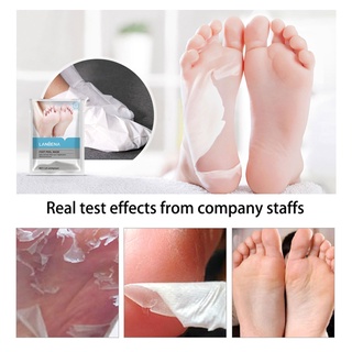 hua 1 par lanbena eliminación de la piel muerta hidratante exfoliante cubre pies cuidado de los pies (5)