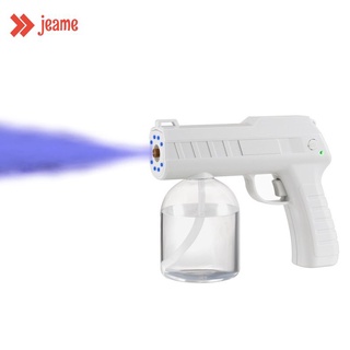 je nuevo 500ML inalámbrico nano luz azul desinfectante de vapor pistola de pulverización USB carga je