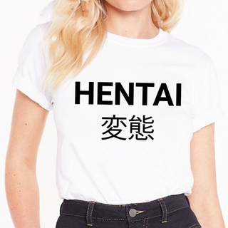 Hentai Camiseta de dibujos animados divertidas para mujer Anime/mal chico/Grunge/estéreo/Rock