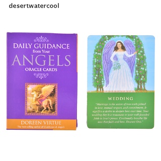 Demy cartas de Tarot guía diaria ángel Oracle tarjeta Deck juego de mesa juego de cartas de juego de la junta Martijn