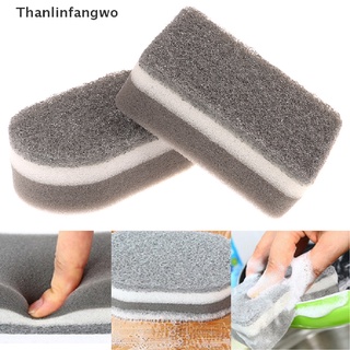 [tfnl] 1 almohadilla de esponja para lavar platos, cocina, hogar, limpieza del hogar, esponja asf