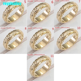 royalvalley - anillo de oro para mujer (14 quilates), diseño de louj