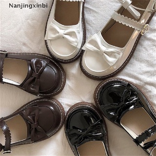 [nanjingxinbi] mary jane zapatos de estilo japonés lolita zapatos pajarita mujeres vintage suave niñas plataforma estudiante universitario cosplay zapatos de disfraz 2021 [caliente]