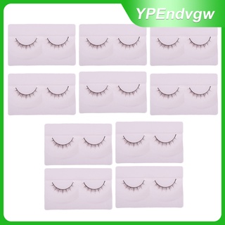 10 Pairs 1/4 Girl Doll 3cm Exquisite Curly Eyelashes DIY Makeup Accessory