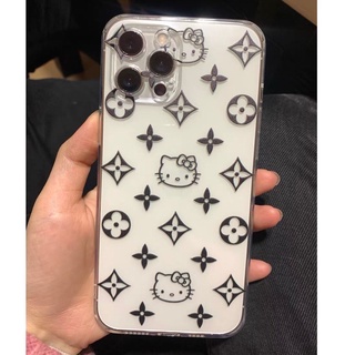 Cute Hello Kitty para la caja del teléfono móvil promax iPho