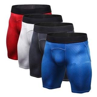 Cuatro colores de secado rápido de los hombres pantalones cortos sudor transpirable pantalones casuales