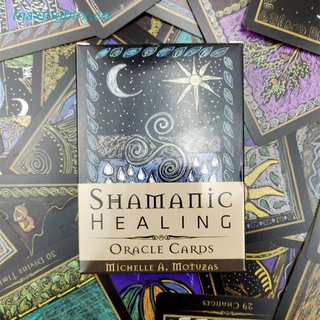 maxin shamanic healing oracle cards 44 cartas deck tarot completo inglés juego de mesa cartas misteriosa adivinación amigo fiesta